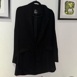 Dynamite Loose Business Casual Blazer - Long